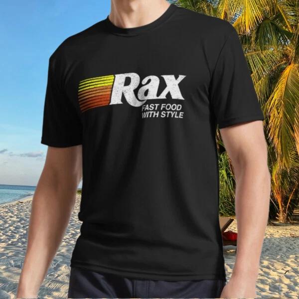 Новая футболка Rax Restaurants Active Футболка смешная Размеры от S до 5XL