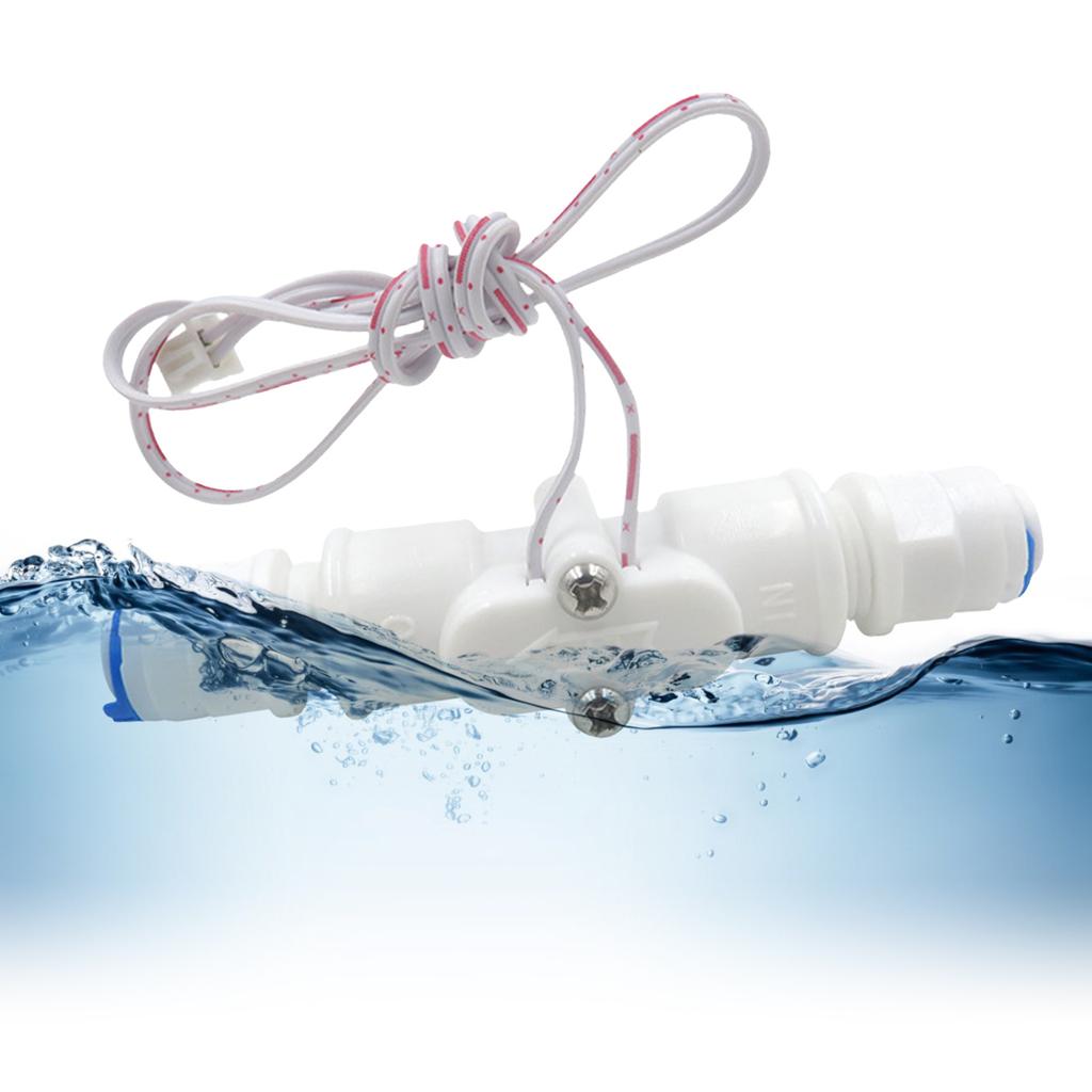 Датчики расхода воды с быстрым соединением 1/4 дюйма, пищевые переключатели, расходомер Холла, счетчик жидкости 0,3-6 л/мин