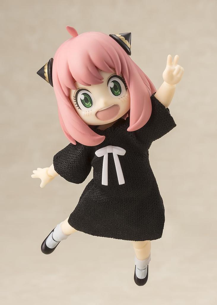 TAMASHII NATIONS Anya Forger Shifuku Version 80mm PVC Cloth Painted Movable Figure S.H.Figuarts SPY×FAMILY - - Approx. &
