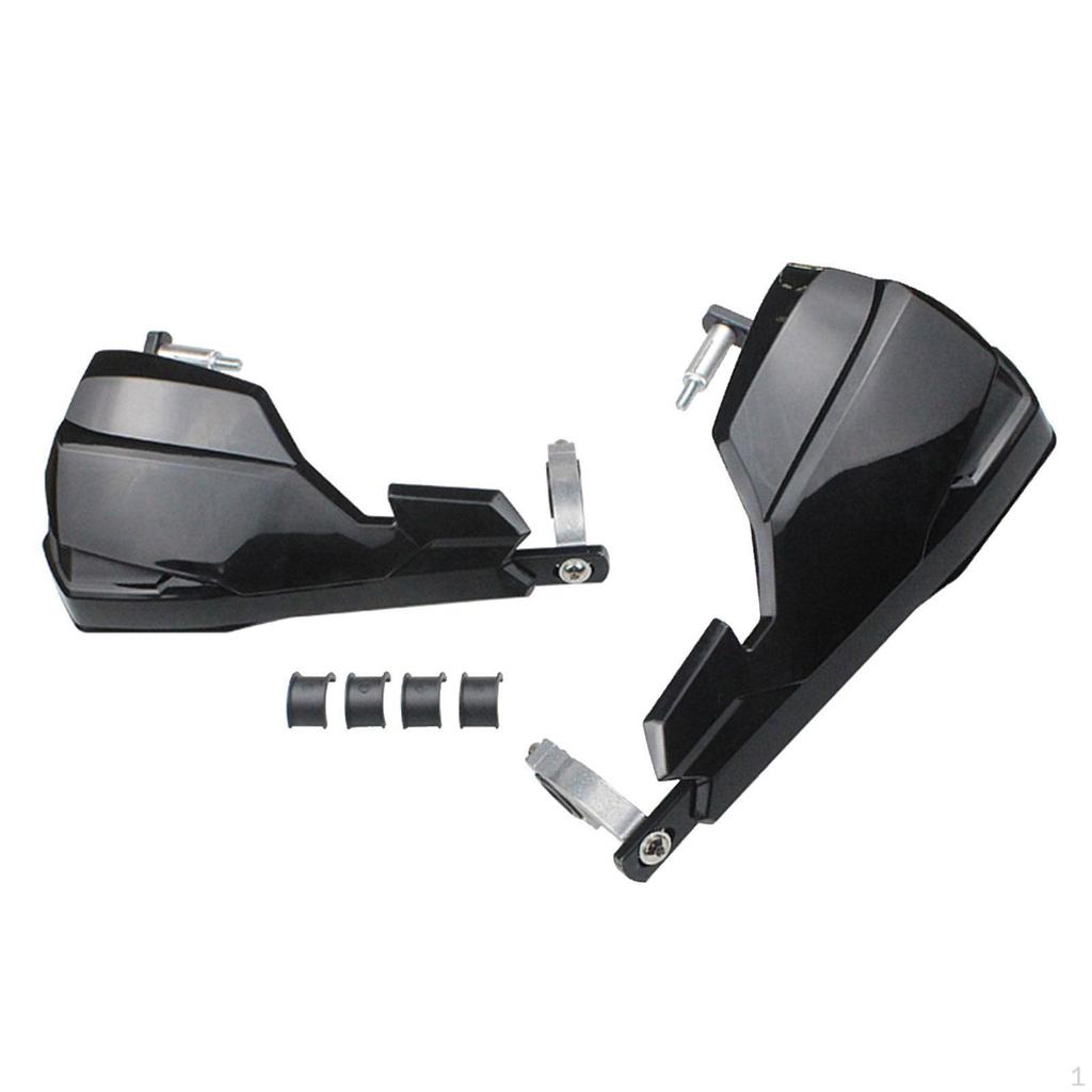 2Pcs Motorcycle Handlebar Hand Protection Handguards Riding Repair Aluminum Alloy