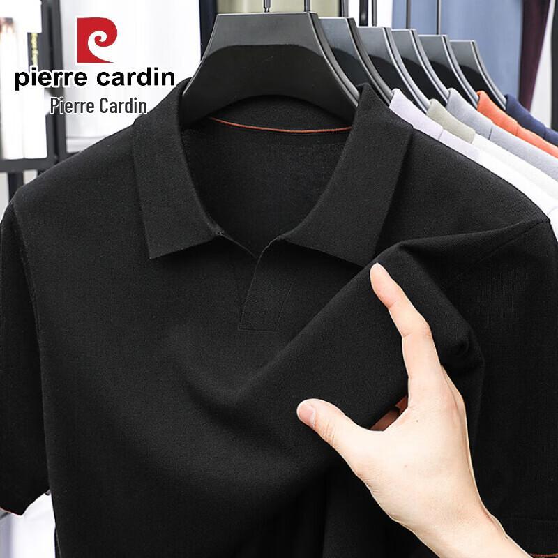 Pierre Cardin Мужская футболка-поло с коротким рукавом из тенсела лиоцелла