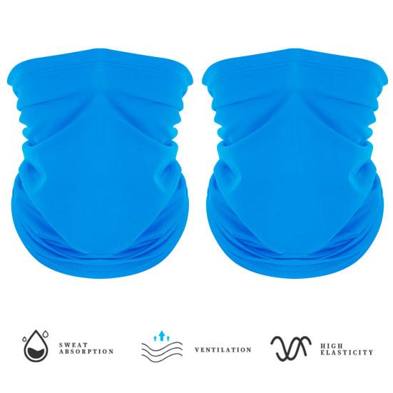 Защитная маска для лица для езды на велосипеде Эластичная защита от пота Дышащая ткань Сплошной цвет Ветрозащитная защита для верховой езды Эластичный солнцезащитный крем Защитная маска для лица Покрытие для шеи Принадлежности для велоспорта