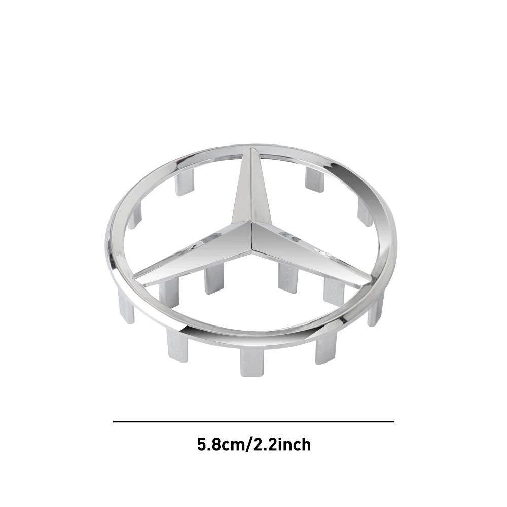 Hot Car Sticker Car Steering Wheel Badge Replacement Sticker for Mercedes Benz AMG A B R G Class GLK GLA CLA GLB GLC E200 V177 W