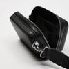 Two-Piece Black Mini Crossbody & Waist Bag – Unisex European & American Fashion