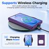 Slim Protective Case for Samsung Galaxy Z Fold8 with Camera Guard and Raised Screen Bezel-Purple
