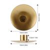 Iron Wrought Iron Candlestick Single Head Taper Candle Holders Geometry Candleholder  For Weddings