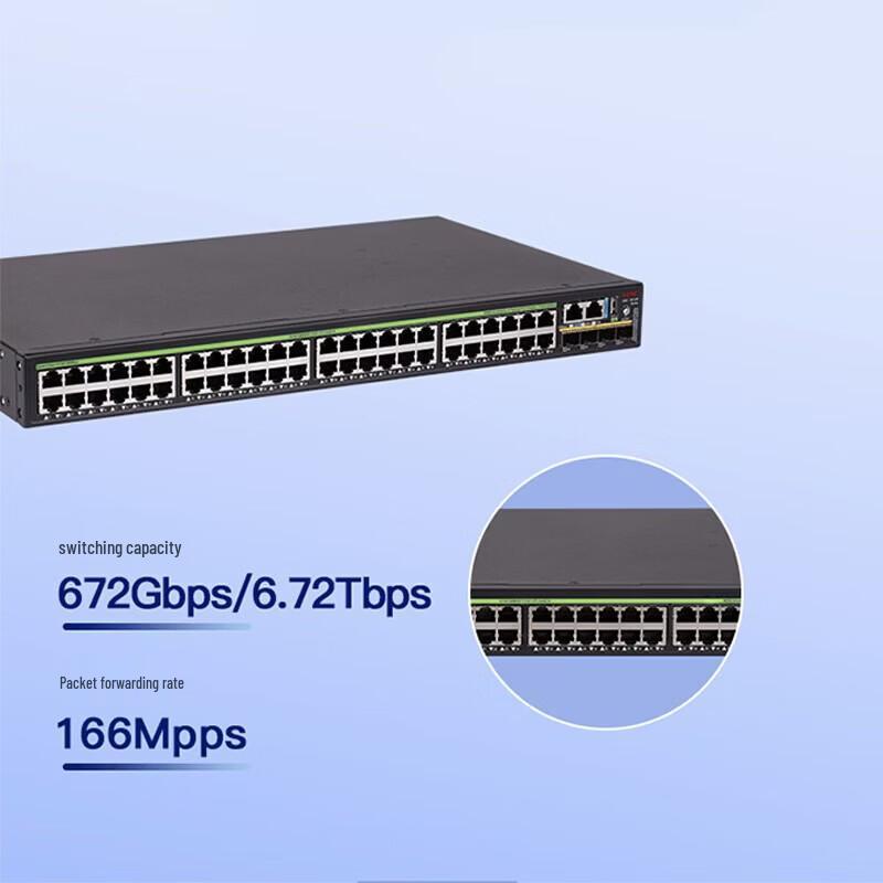 Гигабитный PoE-коммутатор H3C S5135S-48P4S-EI