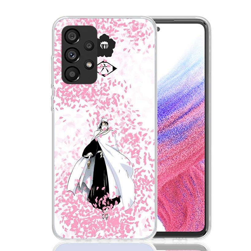 Чехол для телефона Bleach Кучики Бьякуя для Samsung Galaxy A17 A16 A14 A15 A13 A57 A56 A54 A55 A53 A37 A36 A34 A35 A33 A26 A24 A25 A23