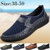 Мужская уличная пляжная обувь 38-50, мужская обувь большого размера, обувь с дышащей сеткой, обувь для воды