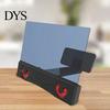 Усилитель экрана телефона 12-дюймовая лупа Handsfree Высокочеткий 3D Увеличенная мобильная подставка с совместимым по Bluetooth стереодинамиком для просмотра ТВ