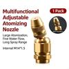 360° Adjustable Misting Spray Nozzle High Pressure Atomizing Tip Pesticide Sprayer Nozzle  Lawn Use