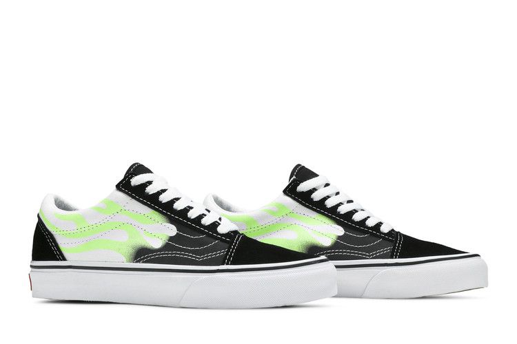 Men's Sneakers Vans Old Skool Flame Black True White Black/True White
