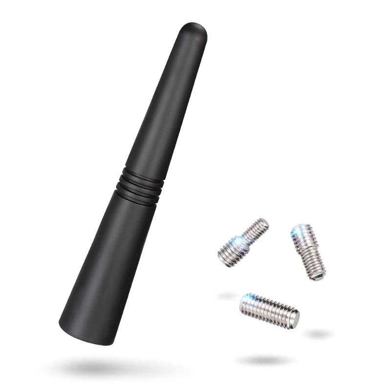 Черная автомобильная антенна с коротким стержнем, антенна Ariels, короткая мини-радио, маленькая FM-антенна на крышу