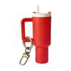 Mini Tumbler Keychain Compact Design Detachable Mini Water Cup Keychain Lipstick Holder Keyring Bag Keys Wallet Accessory