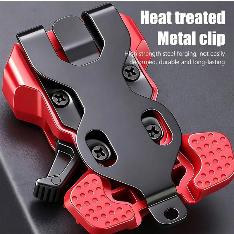 Self-Locking Drill Holder Belt Clip Power Tool Waist Holster Quick Release High-Hardness Thickened Holder Portable Tool Storage
