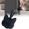 Leather Luggage Tag Boarding for Women Men Fashion Cartoon Cat Handbags Purse Charm Travel Bag