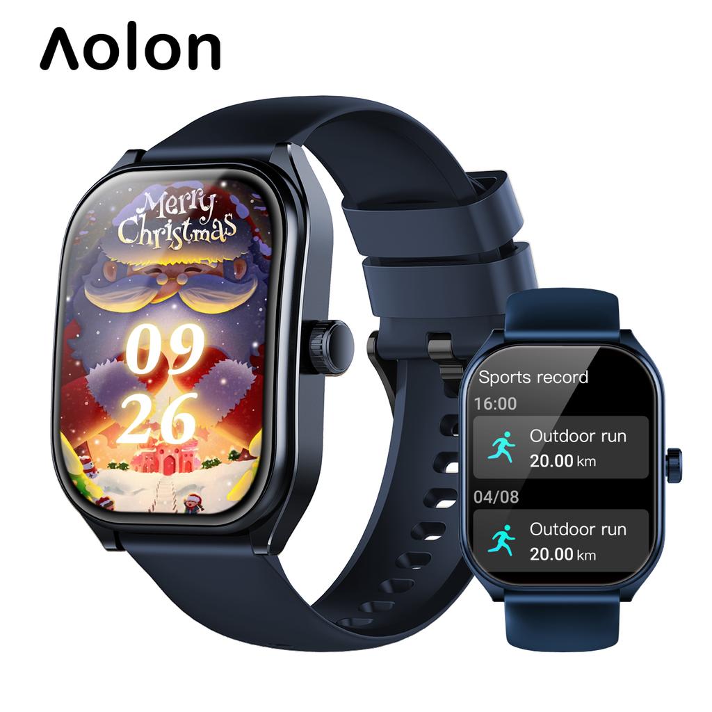 2.01'' HD Curved Screen Smartwatch IP68 Waterproof Intelligent Motion Recognition Algorithm 123 Kinds Of Sport Modes Watch