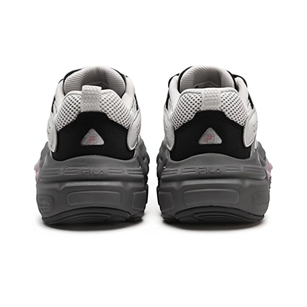 Fila Et Fabric Synthetic Leather Comfortable Versatile Low-Top Casual Shoes Women Sneaker Gray F12W342109FAB