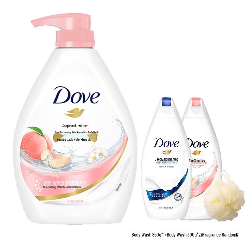 Dove Hydrating & Refreshing Shower Gel Bundle