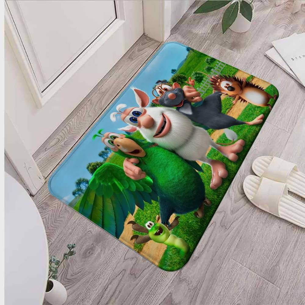 B-Booba Funny Cute Carpet Bathroom Anti-slip Mat Door Mat Home Decoration Mat Entrance Door Mat Scratch-resistant Door Mat