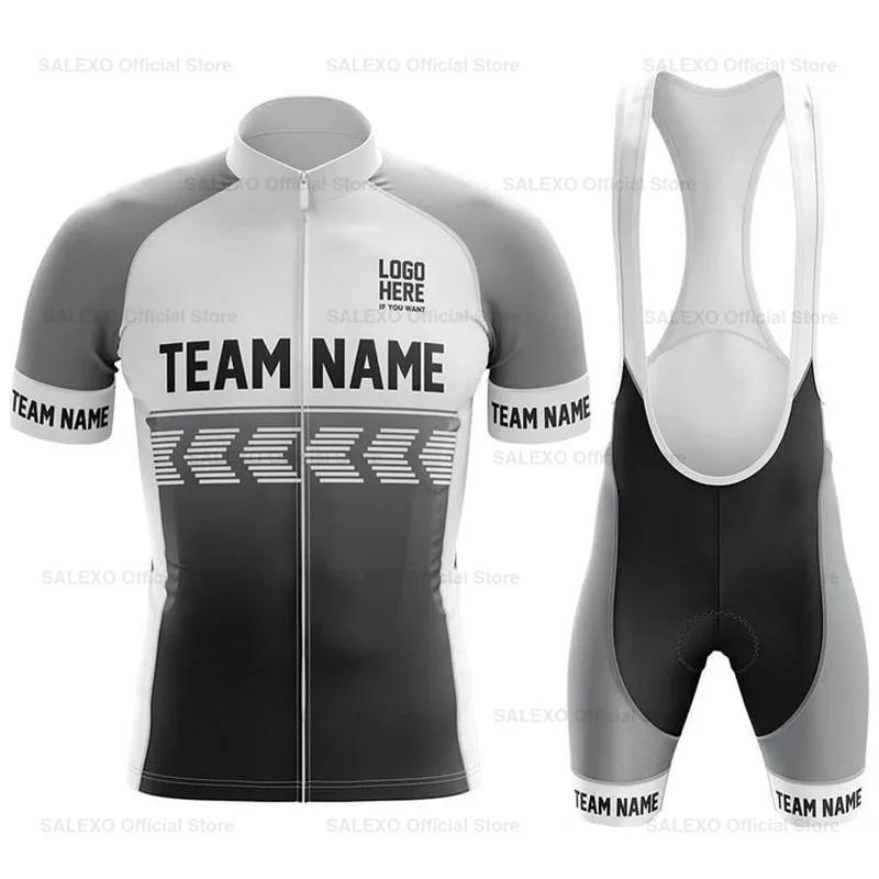 2026 Outdoor Cycling Suit Custom Team  Cycling Jerseys Set Breathable Men's Road Bicycle Clothing Suit Summer Cycling Clothes Mountain Bike Maillot