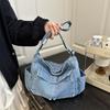Легкая джинсовая сумка темпераментная женская сумка модная сумка через плечо женская повседневная дорожная сумка-мессенджер