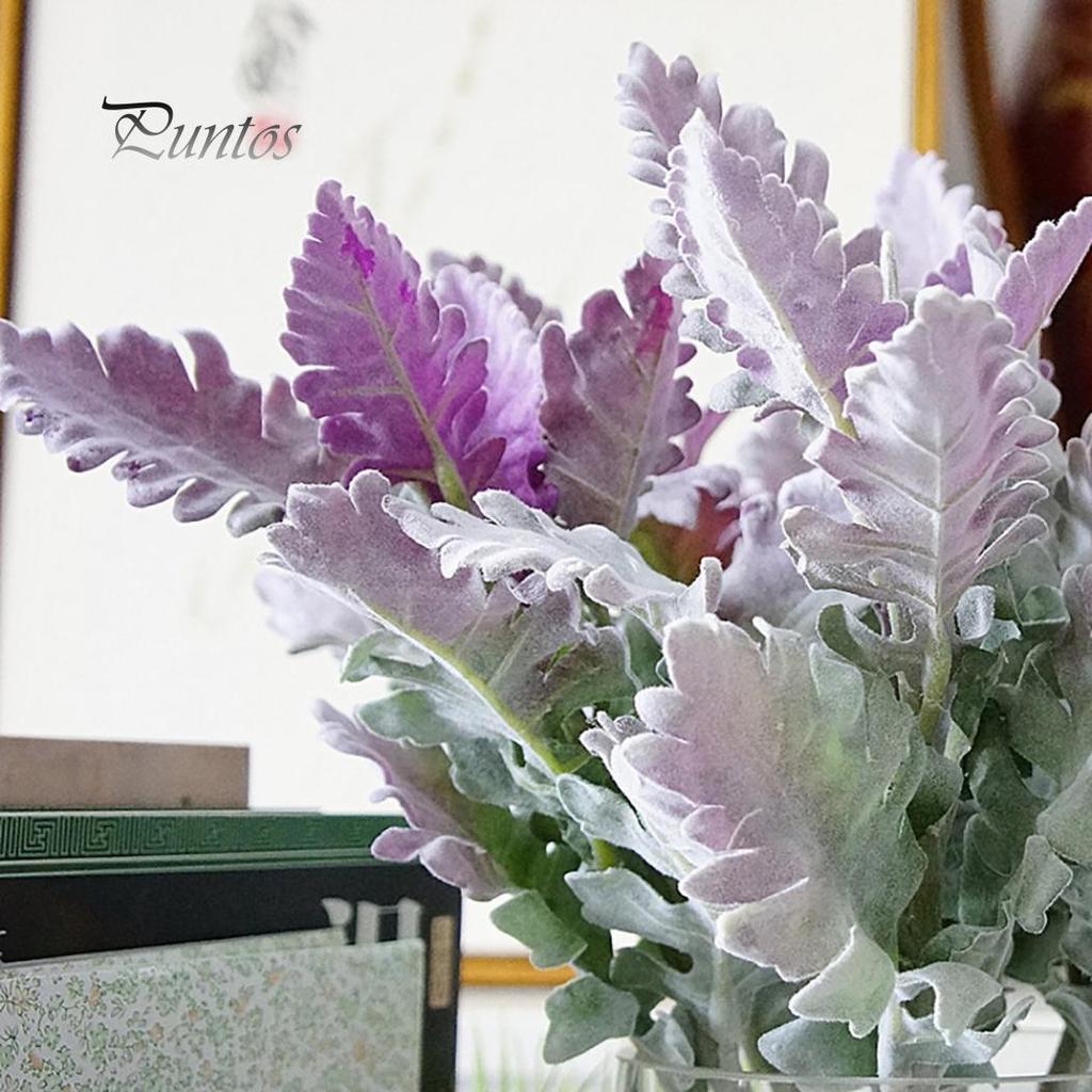 1шт искусственный Senecio Cineraria поддельные растения фото реквизит DIY домашний офис декор