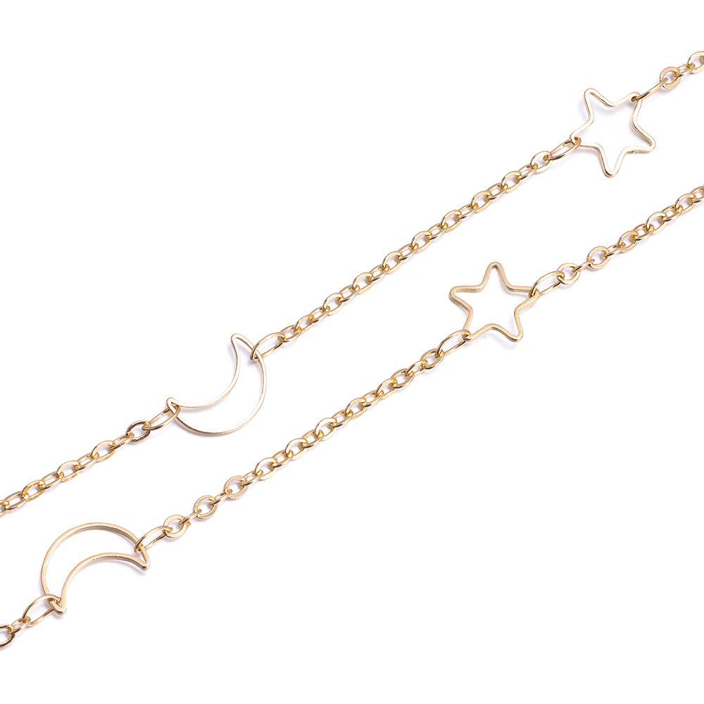 Девочки шейные ремни анти-потеряшка сплава очки цепочки солнцезащитные очки цепочка маска шнурки панк ювелирные изделия