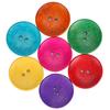 150pcs Multicolor Wooden Buttons 2 Holes DIY Craft Supplies Large Buttons Sewing Buttons  DIY Craft