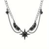 Алмазное колье Star Wings - Модные мужские и женские цепочки на шею в уличном стиле, идеальный выбор для фестивалей и повседневной носки