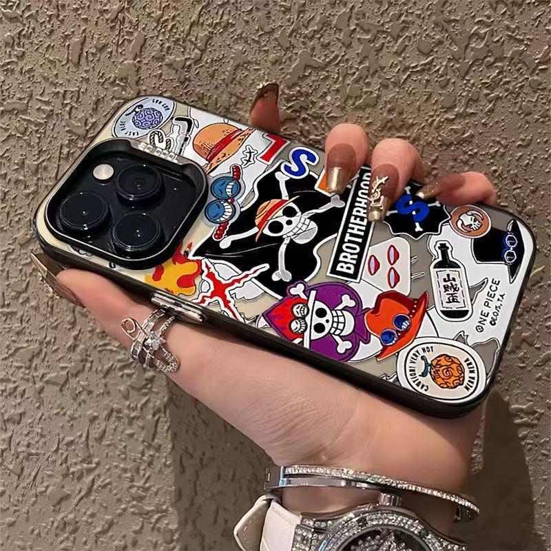 Чехол для iPhone с логотипом пиратского креста: Совместим с iPhone 17 Pro, 16 Pro Max, 15, 13, XR - Полное покрытие, Жесткий корпус