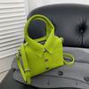 Pu Square Compact Shoulder And Crossbody Bags Zipper Unique Design High Quality Hand Bags For Women 2024 Designer Style Bolso