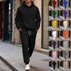 Men's Sweatshirt Suit Men's Solid Color Casual Sports Suit Sweatshirt Suit