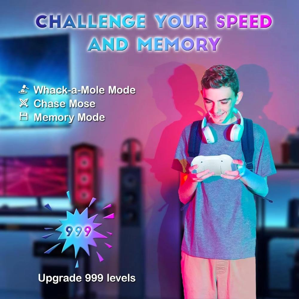 Light Up Нажмите Нажмите Игра Память Игра Распаковка Электронная Игрушка Электрическая Музыкальная Мыльные Пузыри