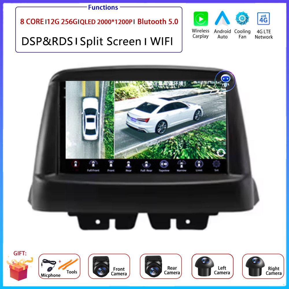 Для FIAT Doblo 2002 - 2017 Автомобильный Carplay Auto Android Радио Навигация GPS Мультимедийный Видеоплеер 5G WIFI