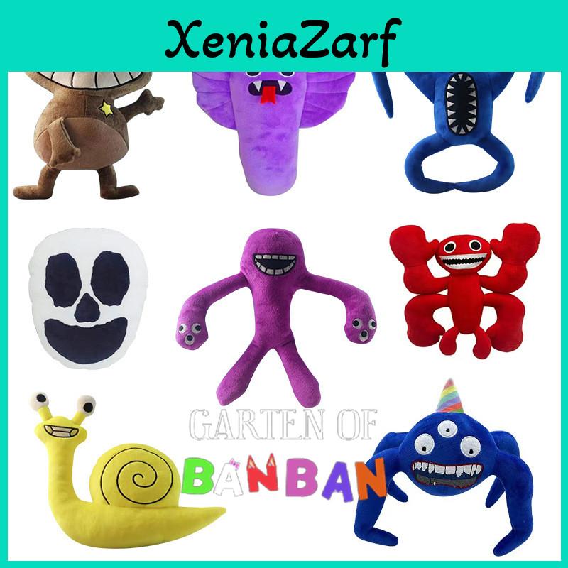 Garten Of Banban Plush Grey Spotted Monster Stuffed Animal Toy 25cm