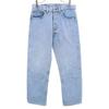 90s USA Made 501 Old Straight Denim Pants W32 Button Fly Men's Used
