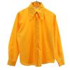 Ship'n Shore 60s 70s Vintage Long Sleeve Shirt 38 Yamabuki Women Used