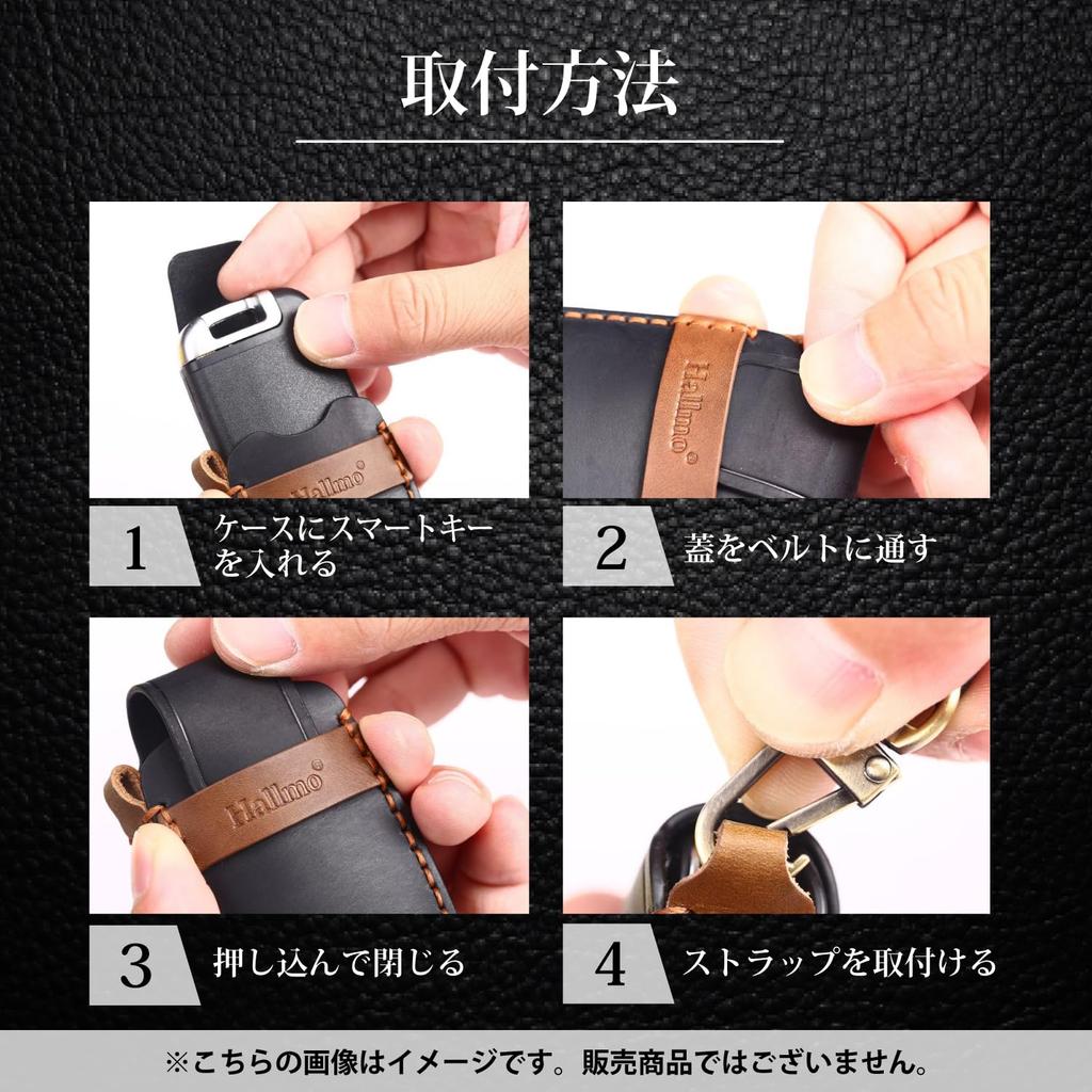 Кейс для ключа Toyota Krovat, Daihatsu Rocky Rise, Roomy Tuft, Натуральная кожа, Кейс для смарт-ключа,