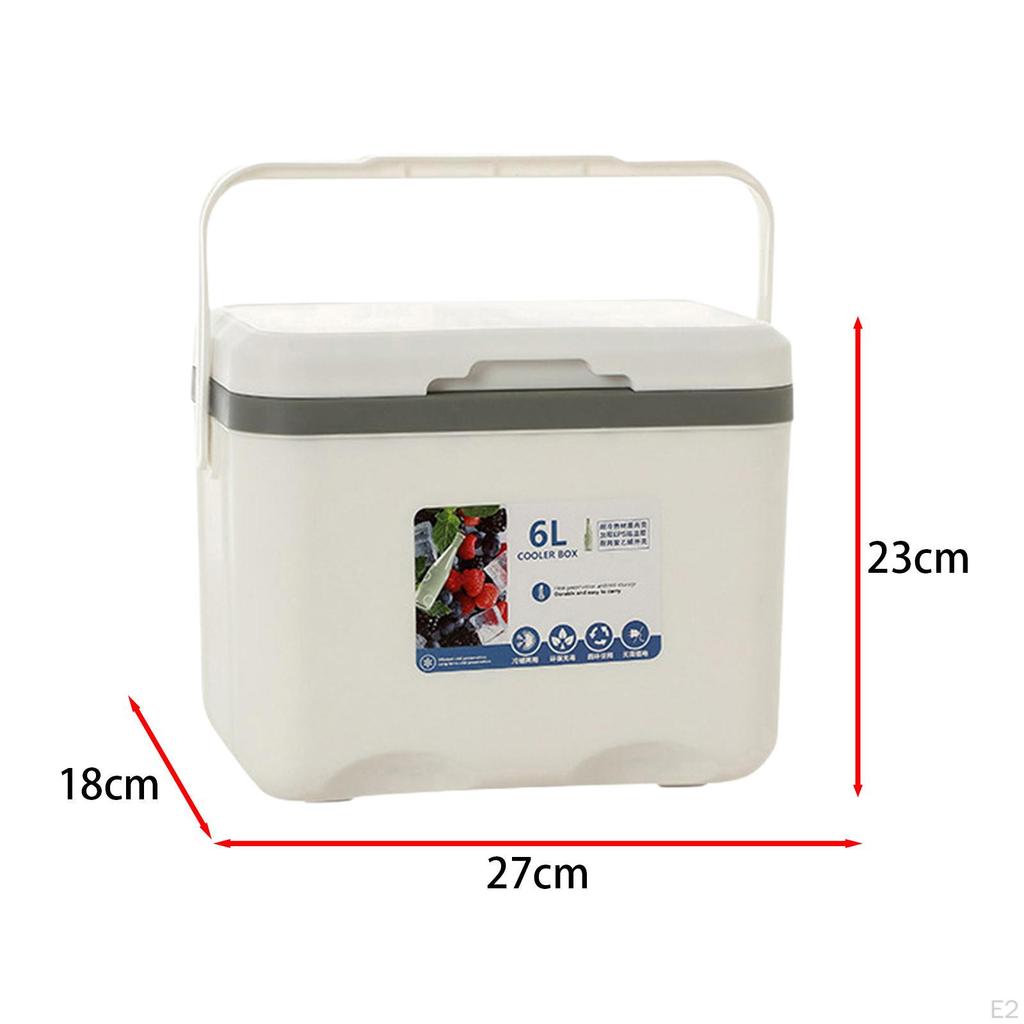 Cooler Box Ice Bin Cold Storage Personal Chest Small Hard Insulated for Commercial Fishing