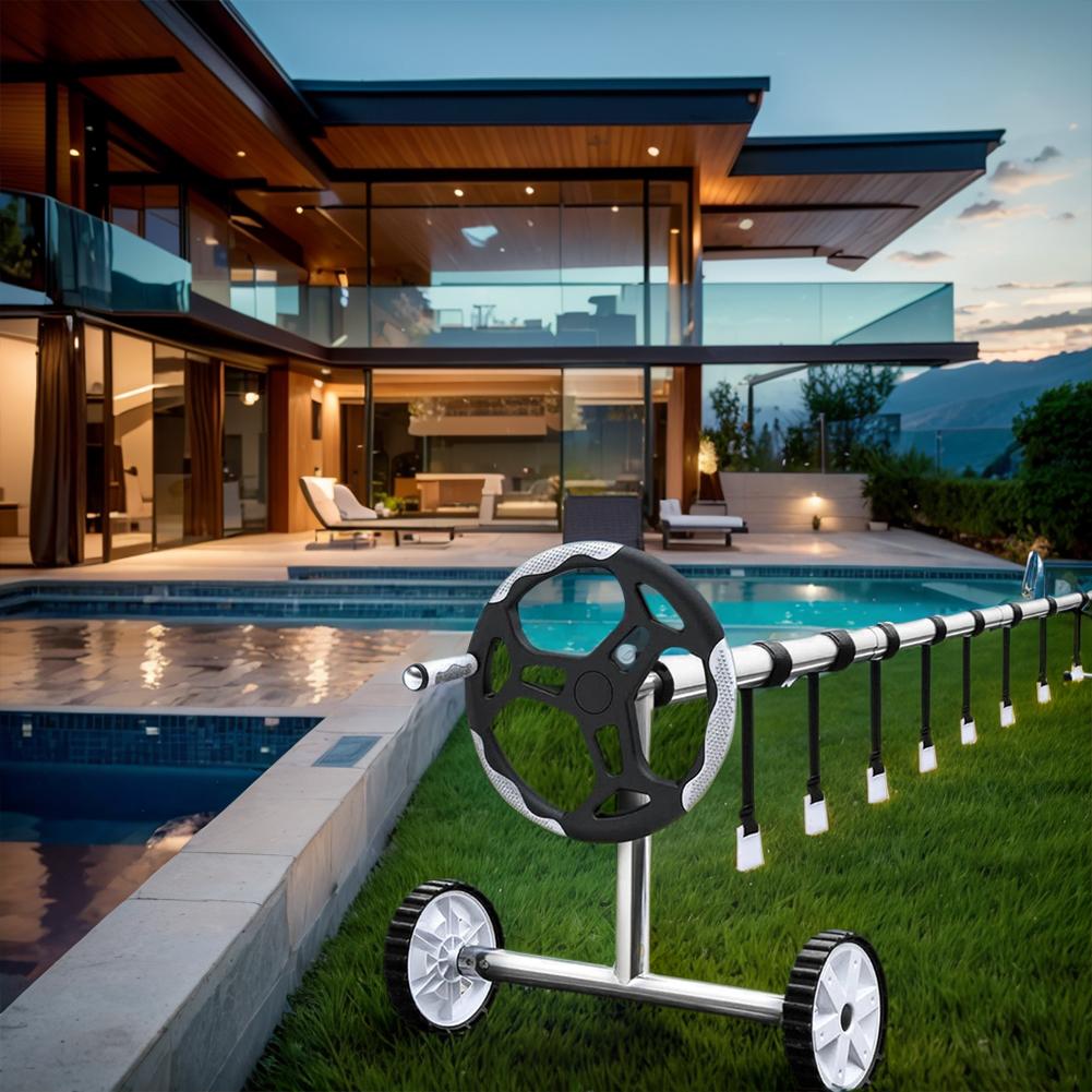 8 шт. ремни для покрытия бассейна Универсальные ремни для крепления ролика солнечного покрытия Комплект креплений для катушки солнечного покрытия Аксессуары для бассейна