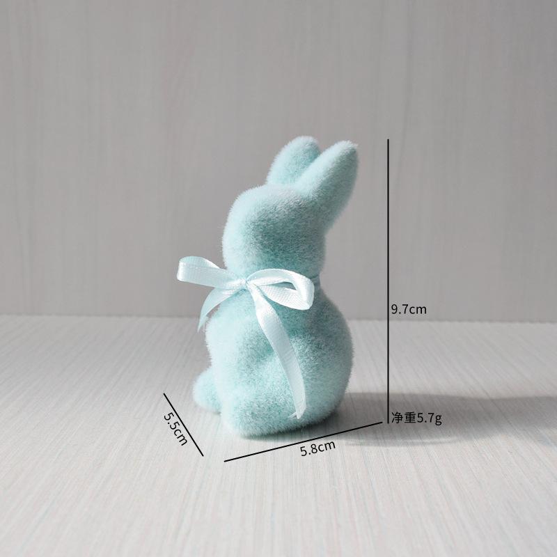 Easter Rabbits Ornament Honeycomb Paper Bunny Desktop Decor  Easter Festival Party Garden Yard Decorations Happy Easter Gift