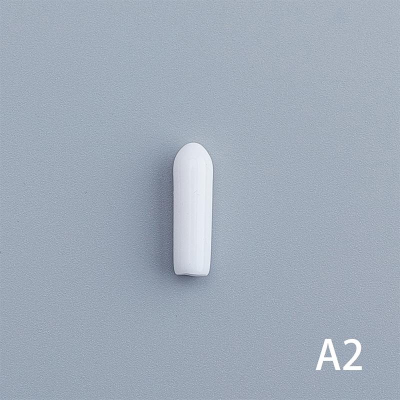 100 шт. Колпачки для посудомоечной машины, колпачки для наконечников стоек, гибкие круглые заглушки (серый)