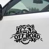 Самоклеящаяся светоотражающая наклейка Tiger OFF ROAD с буквами, декоративная наклейка для автомобиля