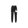 Big Logo Lace-Up Breathable Mid-Rise Tapered Knit Joggers Men Bottoms Black DD6092-010