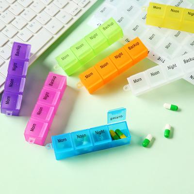 Пыленепроницаемый отдельный органайзер для таблеток, коробочка для таблеток, диспенсер для хранения лекарств