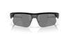 Oakley Sunglasses Matte Black Frame Prizm Black 68mm 0OO9400, (Front), Lens,