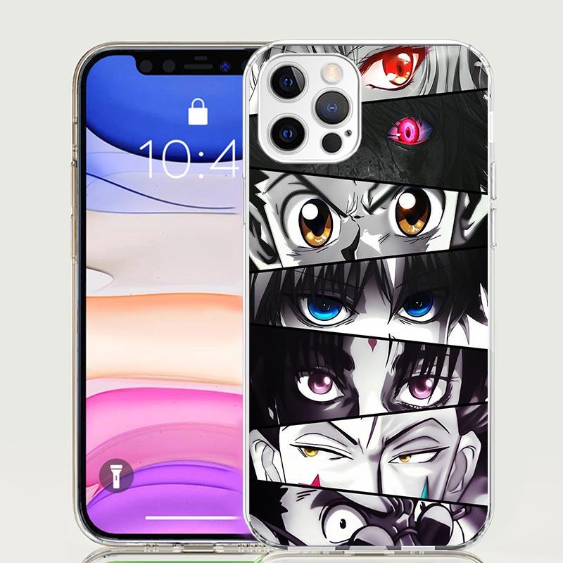 Чехол для телефона с аниме Hunter X HXH для iPhone 17 Air 16 15 Plus 11 14 Pro Max 13 Mini 12 7 8 + SE Узор Арт Индивидуальная Крышка 17 Air
