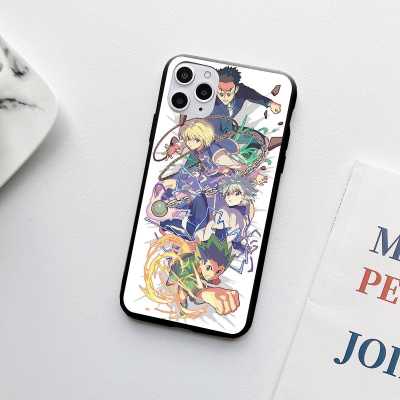 Чехол для телефона Anime Hunter x Hunters для iPhone 13 12 Mini 14 11 Pro X XR XS Max SE 2020 2022 7 8 5 6 6S Plus силиконовый матовый бампер