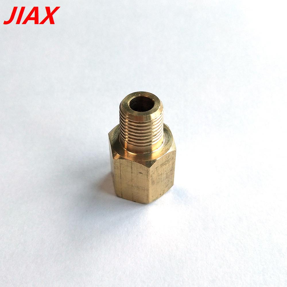 1/8 NPT to 1/8 BSPT Brass Connector Sensor Send Adapter Reducer Cross-Border Hot Seller Manufacturer Direct Sales